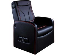 „X-Rocker“ – „Shift Luxe Junior 2.1“ žaidimų kėdė su stovu ir daiktadėže