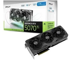 Pny Technologies PNY 5070 Ti 16GB OC trijų ventiliatorių vaizdo plokštė