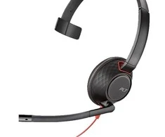 „Poly Plantronics Blackwire 5210“ ausinės, monofoninė, USB-C ir 3,5 mm lizdas, optimizuotas vieningas ryšys