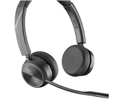 Poly Savi 7220 Office, S7220 D, OTH, BIN, DECT Poly Ausinės Savi 7220 Office Su mikrofonu On-ear Belaidės Juodas