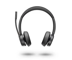 „Poly Plantronics Voyager 4320 UC“ „Bluetooth“ ausinės, binauralinis, nano raktas su USB-C, įkrovimo dėklas, sertifikuotas MS