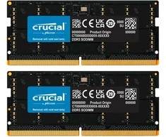 RAM Crucial 128GB [2x64GB 5600MHz DDR5 CL46 SODIMM]