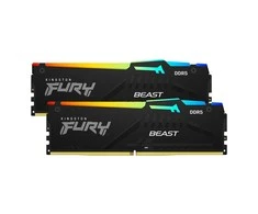 RAM KINGSTON 64GB 6000MT/s DDR5 CL36 DIMM rinkinys iš 2 FURY Beast RGB EXPO