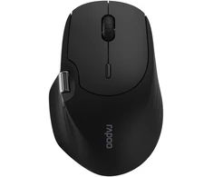 Rapoo Kabellose Multi-Mode-Pelė "MT560", Juodas Bluetooth, belaidė (Dongle), hochauflösender 4000 Dpi-Sensor, Bis zu 10 m Reichweite