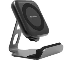 RAVPower RP-PC070 10W belaidis įkroviklis su laikikliu (EU) Juodas neprisijungęs