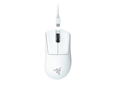 Razer DeathAdder V3 Pro Pelė žaidimams, Optinė, 30000 DPI, Baltas