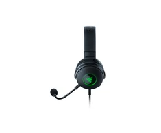 Žaidimų Ausinės Razer Kraken V3, USB jungtis, Chroma RGB, Juodos