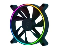 Razer | Kunai Chroma RGB 140mm LED | PWM našumo ventiliatorius - 3 pakuotė | Hidraulinis