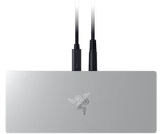 „Razer“ darbalaukio RGB dokas keliems įrenginiams ir ekranams | „Thunderbolt 5“ dokas