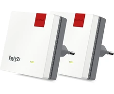 Šakotuvas 2er Pack FRITZ!Repeater 600 WLAN N, bis zu 600 Mbit/s