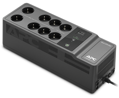Šakotuvas APC Back-UPS BE650G2-GR USV [650VA /400W, 8x Schutzkontakt-Stecker CEE 7, 1x USB, Überspannungsschutz]
