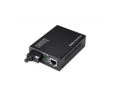 „Digitus Bidirekcjonalny“ šviesolaidinis keitiklis, Gigabit Media Converter, RJ45/SC, 20 km (DN-82122)