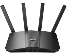 Šakotuvas ASUS RT-BE59 WiFi 7 Maršrutizatorius BE5000 Dualband, 1x 2.5G WAN, 1x 2.5G LAN, 3x 1G LAN, Smart Home Master