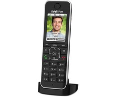 Šakotuvas AVM FRITZ!Fon C6 DECT-Telefonas, Juodas [Farbdisplay 180 ppi, beleuchtete Tastatur]