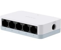 Šakotuvas D-Link DES-1005C Unmanaged Switch 5x Fast Ethernet, Desktop, Plug-and-Play