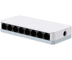 Šakotuvas D-Link DES-1008C Unmanaged Switch 8x Fast Ethernet, Desktop, Plug-and-Play