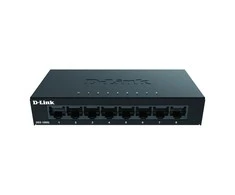 Šakotuvas D-LINK 8-Port Layer2 Gigabit šviesos jungiklis be IGMP