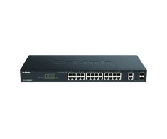 Šakotuvas D-Link | DGS-1100 serijos gigabitiniai išmanieji valdomi jungikliai | DGS-1100-26MPV2 | Tvarkoma L2 | Stalinis/montuojamas ant stovo
