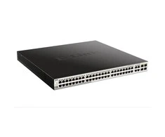 Šakotuvas D-LINK 52-Port Layer2 Smart Managed 48x PoE Gigabit Switch dlink žalias 3.0 48x 10/100/1000Mbit/s TP RJ-45 PoE prievadai 802.3at