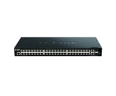 Šakotuvas Tinklo Įranga - D-LINK DGS-1520-52/E 48-Port 1Gbps Layer-3 Jungiklis 10G SFP+