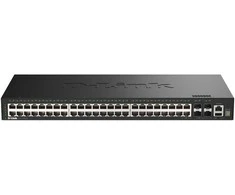Šakotuvas D-Link 48-Port Gigabit Stackable Smart Managed Switch | D-Link