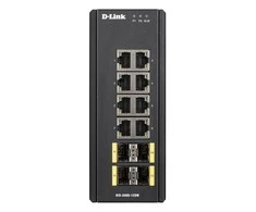 Šakotuvas D-Link 12 PORT L2 MANAGED SWITCH/WITH 8X10/100/1000BASET(X) PORTS IN
