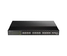 Šakotuvas Switch D-Link D-Link DIS-700G-28XS łącza jungiama į tinklą Zarządzany L2+ 1U Juodas