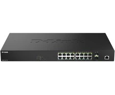 Šakotuvas D-LINK DMS-1250-18P/E 18-Port 2.5G Smart Managed PoE Switch | D-Link