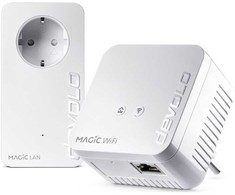 Maršrutizatorius devolo Magic 1 WiFi 2-1-2 Starter Kit mini, Powerline + WiFi (2 adapters)