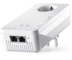 Šakotuvas devolo Magic 2 WiFi 6 next Powerline Adapteris Powerline bis zu 2.400 Mbit/s, WiFi 6 bis zu 3.000 Mbit/s, 2x Gigabit LAN