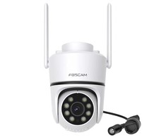 Šakotuvas Foscam PD5 WLAN Überwachungskamera Weiß 5MP (3072x1728), IP65 Wetterfest, Personen- und Fahrzeugerkennung