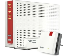 Šakotuvas FRITZ!Box 6690 Cable + FRITZ!Repeater 1200 AX Bundle mit WiFi 6 Maršrutizatorius und WiFi 6 Repeater