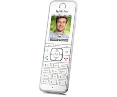Šakotuvas FRITZ!Fon C6 DECT telefonas, baltas [spalvotas ekranas 180 ppi, apšviesta klaviatūra]