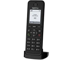 AVM Fon M3, DECT telefonas, belaidis ragelis, garsiakalbis, 300 įrašų, skambinančiojo ID, juodas