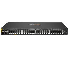 Šakotuvas Hewlett Packard (HP) HPE Aruba Networking CX6000 Managed Switch (R8N85B) 48x 1G Ethernet, 4x 1G SFP, PoE/PoE+ 370W