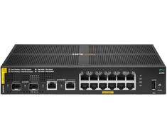 Šakotuvas Hewlett Packard (HP) HPE Aruba Networking CX6000 Managed Switch (R8N89B) 14x 1G Ethernet, 2x 1G SFP, PoE/PoE+ 135W