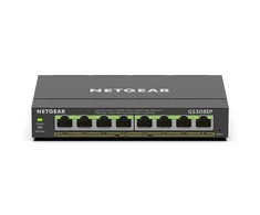 Šakotuvas NETGEAR 8PT GE Plus jungiklis W/POE+