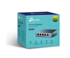 Šakotuvas TP-Link TL-SG105 5-Port Gigabit Switch (1000 Mbit/s, Metallgehäuse, Auto MDI/MDIX)