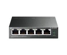 Šakotuvas TP-Link TL-SG105PE Easy Smart Switch [5x Gigabit Ethernet, PoE+]