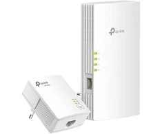 Šakotuvas TP-Link AV1000 Gigabit Powerline WiFi 6 Set 2x Adapteris, Powerline bis zu 1.000 Mbit/s, WLAN AX bis zu 1.500 Mbit/s