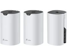 Šakotuvas TP-Link Deco S7 WiFi 5 Mesh System, 3er Set AC1900 Dual-Band, 3x Gigabit Ethernet Ports (pro Einheit)