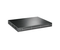 Šakotuvas TP-LINK | 52 prievadų gigabito L2+ valdomas komutatorius su 48 prievadų PoE+ | TL-SG3452P JetStream | Valdomas L2+ | Montuojamas į lentyną