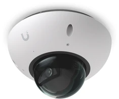 Šakotuvas Ubiquiti G6 Dome Überwachungskamera Weiß 4K (3840x2160), PoE, 30m Nachtsicht, IP66 + IK10 Schutz, Multi-TOPS AI Engine