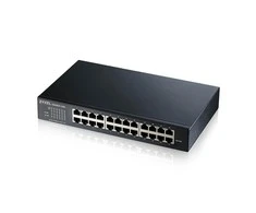 ZYXEL GS1900-24E V3, 24-PORT GBE L2 SMART SWITCH, DESKTOP, FANLESS (5Y WARRANTY)