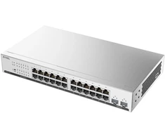Šakotuvas ZYXEL GS1915-26V2, 26 PORTS, 24X GBE AND 2X SFP, RACKMOUNT, FANLESS, SMART SWITCH HYBRID MODE, STANDALONE OR NEBULAFLEX CLOUD