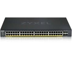 Šakotuvas ZYXEL XGS1935-52HP, 52 PORT LITE-L3 SMART MANAGED POE SWITCH, 48X GIGABIT POE AND 4X 10G SFP+, HYBRID MODE, STANDALONE OR NEBULAFLEX CLOUD, 375 WATT POE (5Y WARRANTY)