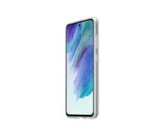 Samsung Galaxy EF-XG990CWEGWW S21 FE 5G G990 dėklas telefonui baltos spalvos Slim Strap Cover