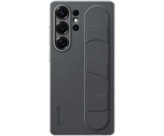 Dėklas Samsung Galaxy S25 Ultra Standing Grip Cover Juodas