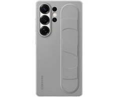 Dėklas Samsung Galaxy S25 Ultra Standing Grip dangtelis pilkas