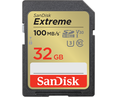 Atminties kortelė SanDisk Extreme SDHC SDSDXVT-032G-GNCI2, 32GB